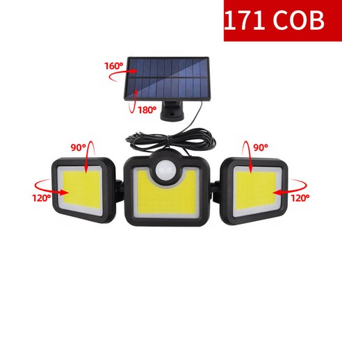 JXD 태양광 LED 정원등, 171COB(분리된)