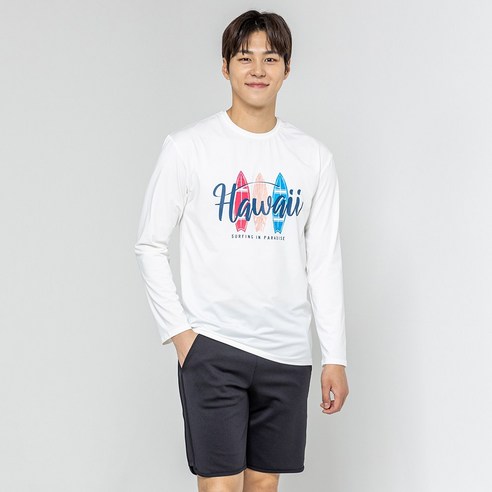 메종 오버핏 긴팔티 래쉬가드 상의