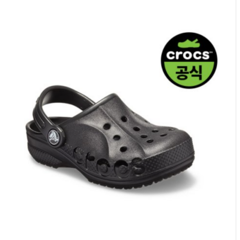 [국내매장판] 크록스 바야 클로그 키즈 블랙 24SKCL207013_Z001