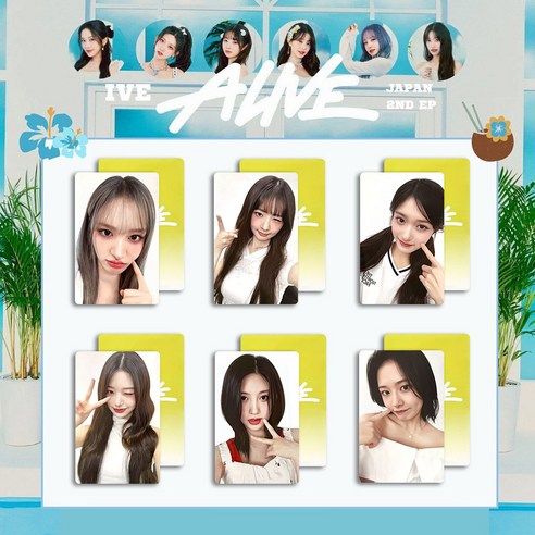 IVE 일본 EP 2집 'ALIVE' 스페셜 카드 포토카드