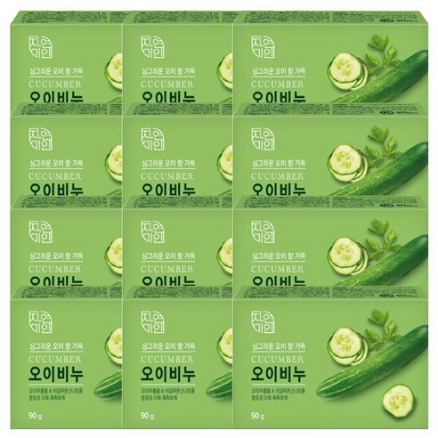 자연의 싱그러움을 담은, 자연미인 오이향 비누: 피부에 선사하는 청량한 휴식 오이비누