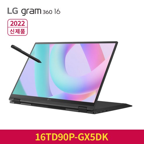 LG 2021 그램 16, 옵시디안 블랙, 16TD90P-GX5DK, 코어i5 11세대, 256GB, 8GB, Free DOS