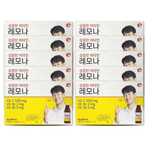경남제약 레모나 드링크 비타민C 비타민음료, 100ml, 100개