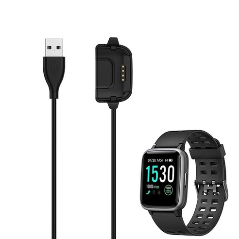 프롬프트 프롬포터 smartwatch 독 충전기 어댑터 usb 충전 케이블 power charge cord for willful id205 yamay sw020 id205 JX, 없음, 1개