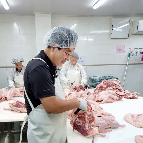 무항생제 1등급 유황오리 생오리로스: 신선함, 품질, 풍부한 맛의 만남