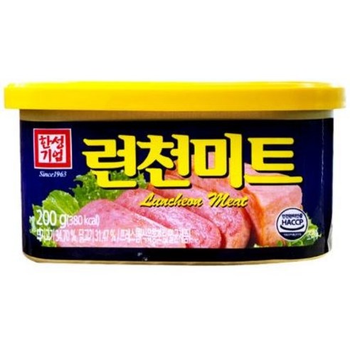 한성 런천미트, 340g, 4개