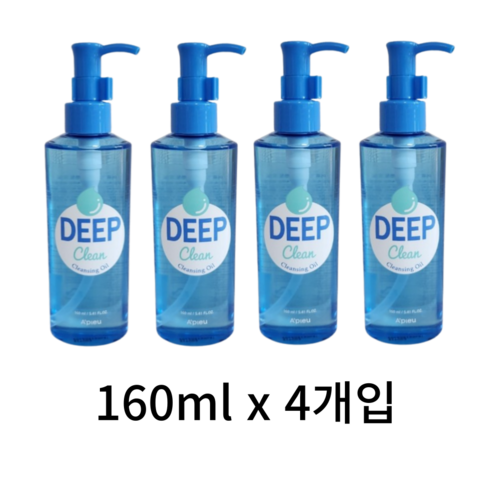 어퓨 딥 클린 클렌징 오일, 640ml, 2개