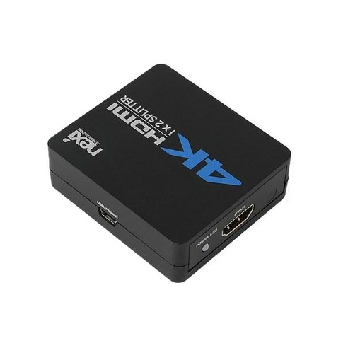 NEXI 4K 유전원 1대2 HDMI 분배기 NX1009, 1개