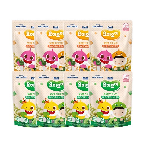 요미요미 유기농 쌀과자 25g 단호박4개+브로콜리4개, 1세트, 혼합맛