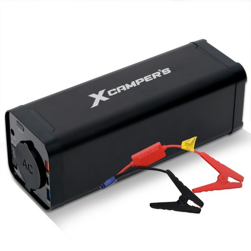 엑스캠퍼스 40000mAh 파워뱅크 보조배터리 점프스타터 XC-03 / 방전 시동 점프케이블, 단품