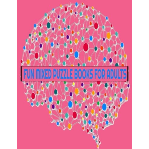 Fun mixed puzzle books for adults: print themed hobbies puzzles book for adults Brain games with Va... Paperback, Independently Published