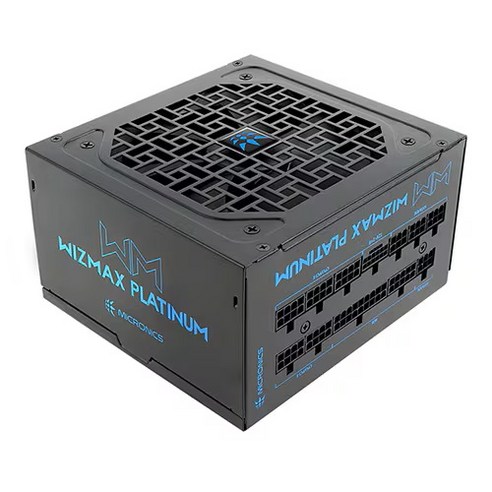 마이크로닉스 w 마이크로닉스 WIZMAX 1200W 80PLUS PLATINUM 풀모듈러 ATX 3.1 (PCIE5.1)