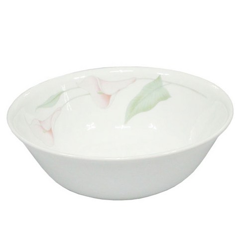 코렐 백합 냉면기 식기 그릇, 1개