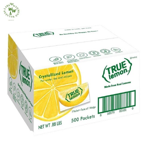 레몬 트루시트러스 True Citrus 트루 lemon 분말 낱개포장 500개입, 800mg, 2) Lemon, 2) Lemon