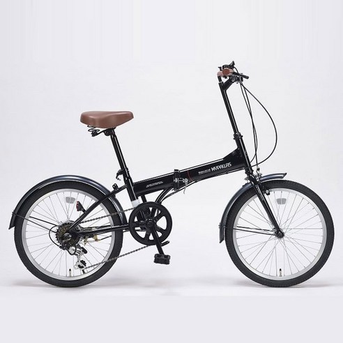 shike 접이식 산악자전거 성인남녀 휴대용 MTB 20인치 입문용 자전거, 자전거 프레임 가방, 블랙