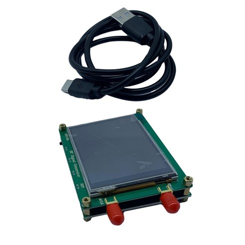 GHSHOP 간단한 RF 신호 발생기 신호 소스 주파수 35MHz-4400MHz/137.5-4400MHz 키트, 83x63x15mm, ADF4350 137.5-4400M, 알루미늄