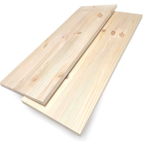 나만의 공간을 완성하는 마법, 레드파인 집성목 상판 선반 나무선반제작