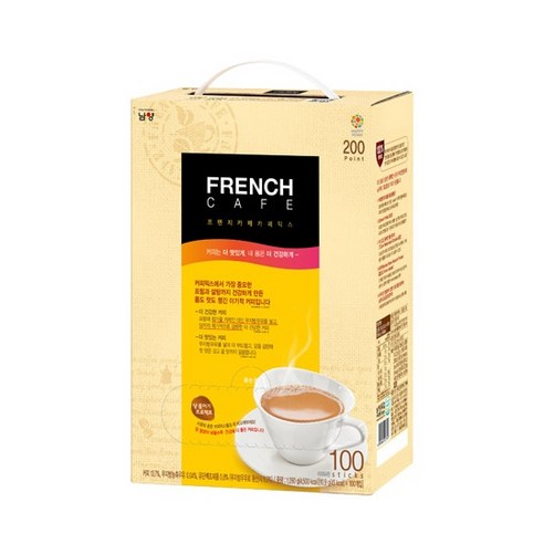 프렌치카페 커피믹스 400T(100TX4), 100개입, 4개