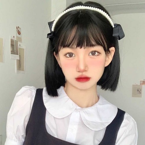 Livetree 단발 가발로 5분 만에 자연스러운 스타일 변신!