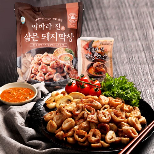 이바라진삶은돼지막창(소스포함) 620G진우, 620g, 1개