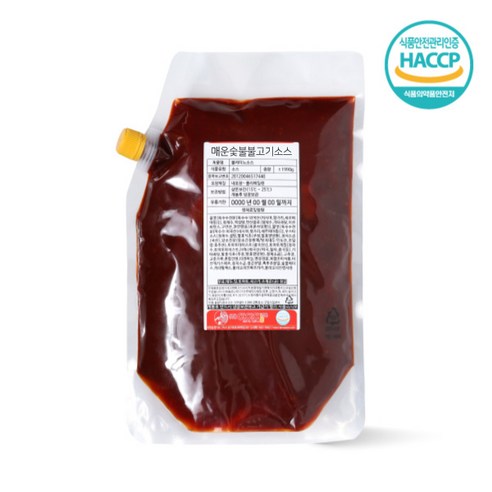 [잇팅나우ㅣ인기상품] 아이엠소스 매운숯불불고기소스 숯불연탄핫양념 제육복음 오리주물럭 닭갈비 [EatingNOWㅣ추천상품]