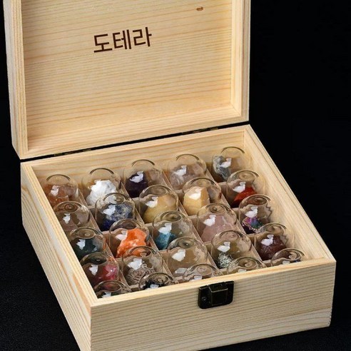 밤하늘을 담은 빛과 소리의 조화, 비스무트 결정 무드등 오르골