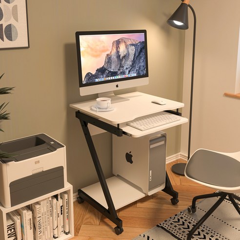 공간 절약적인 소형 이동식 미니 컴퓨터 책상: 편안함과 편리함을 위한 핵심