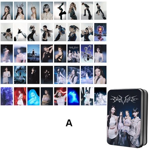 에스파 (aespa) Savage LOMO 포카 40장+틴케이스, 40장 세트 A