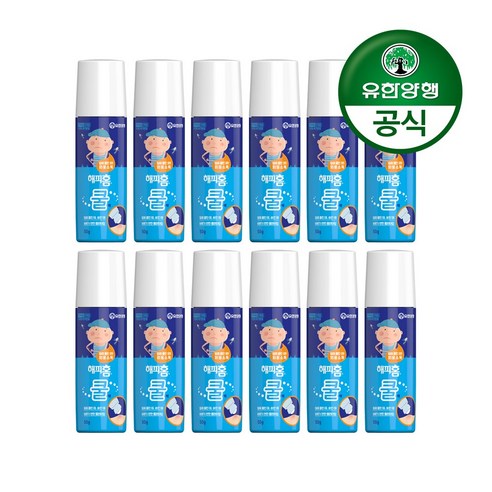 해피홈 쿨액 50g, 12개