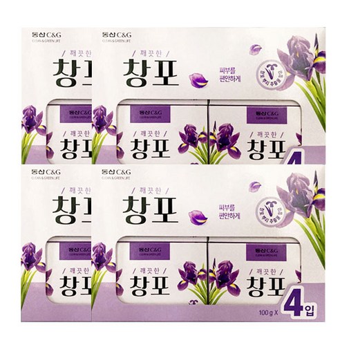 크리오 창포비누100G, 100g, 16개