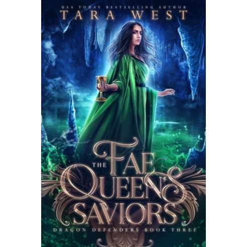 (영문도서) The Fae Queen''s Saviors: Dragon Defenders Book Three Paperback, Independently Published, English, 9798485697204