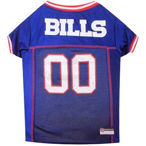 NFL 버팔로 빌 팀 저지 애완용 티셔츠, Buffalo Bills