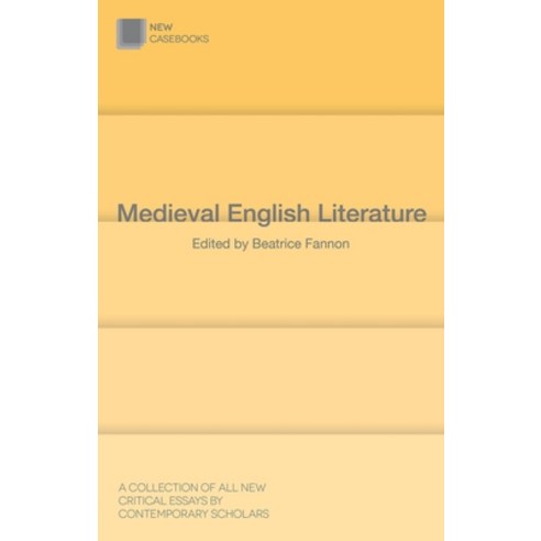 (영문도서) Medieval English Literature Hardcover, Red Globe Press, 9781137469595