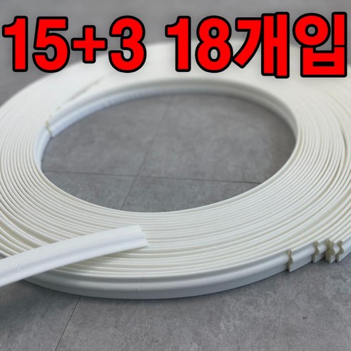 퍼펙트포유 신소재 프리미엄 문풍지, 18개, 화이트