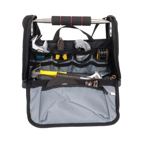 이동 중의 도구 정리에 필수적인 내구성 있는 블랙해머 공구가방