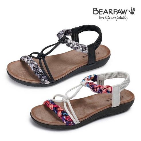 베어파우 BEARPAW ADELINE 쿠션샌들 2종택1 K2케이투8100QBW1003984 베어파우슬리퍼 Best Top5