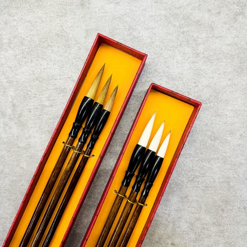 마음을 담아내는 섬세한 손길, 모지랑이글씨 캘리그라피 붓 세트