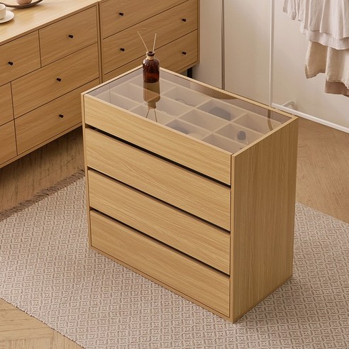 좁은 공간, 깔끔한 수납, 보루네오 마르체 서랍장으로 해결!