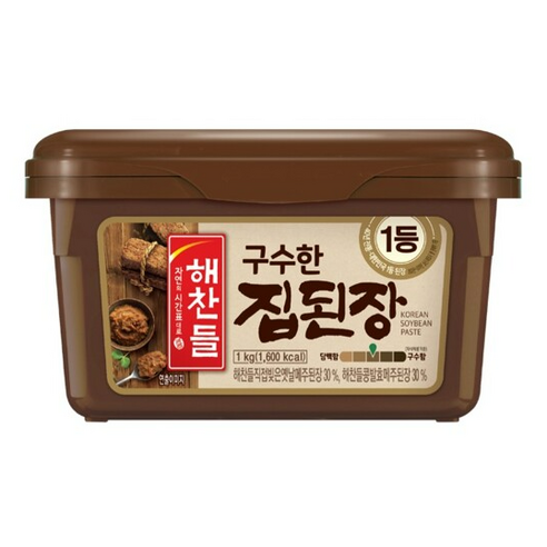 해찬들 구수한 집된장 2.3kg, 11개