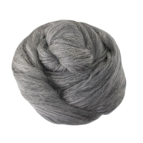 [모핸] 양모 (100g)/ 양모펠트 니들 펠트 DIY 공예 실 만들기, 20.믹스그레이, 1개