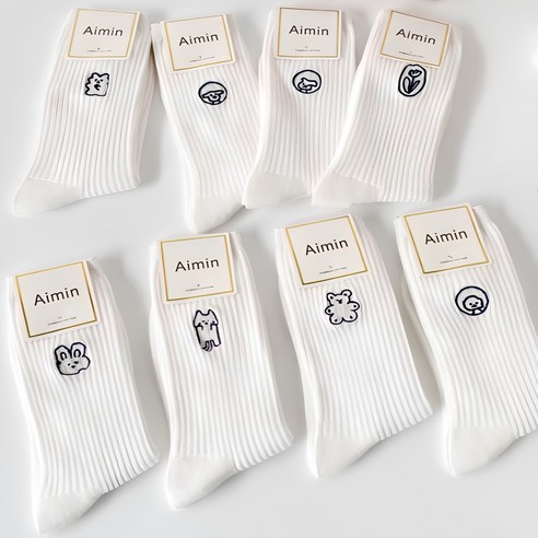 귀여움과 편안함으로 발끝에 행복을 더하는 재재팩토리 애니멀 양말 세트