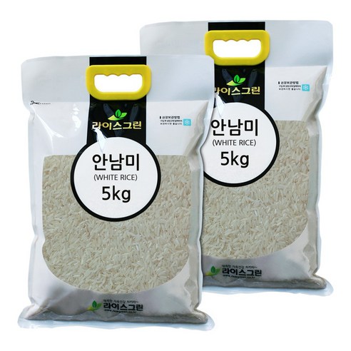 라이스그린 안남미 10kg 1등급, 2개