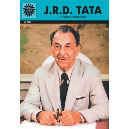 (영문도서) J.r.d Tata Paperback, Amar Chitra Katha, English, 9788189999797