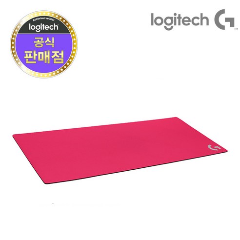 로지텍코리아 G840 XL 게이밍 마우스 패드, 1개, 핑크