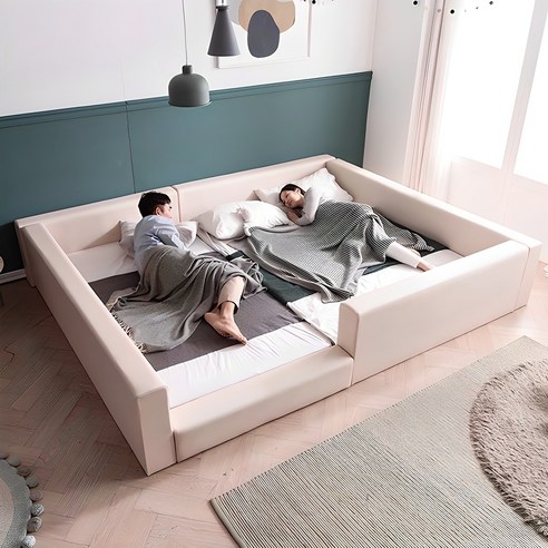 포근한 꿈결을 선사하는 선택, 삼익가구 데니 저상형 패밀리 침대 패밀리침대프레임