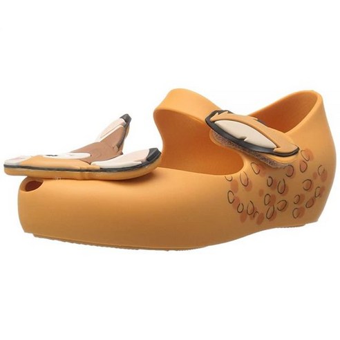 미니 Melissa 아동용 울트라걸+밤비 플랫 슈즈