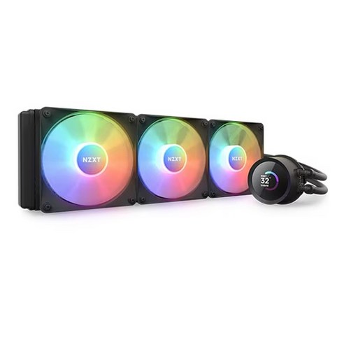 360mm 라디에이터와 RGB 조명의 뛰어난 냉각 성능과 LED 조명과 팬 속도 제어가 가능한 수냉 쿨러입니다. - 1
