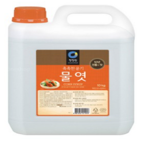 대상 청정원 물엿 10kg 2개입 1박스, 2개
