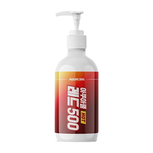 아쿠아쿨 레드500, 500ml, 1개
