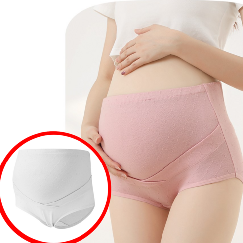 헨센 임산부 프리미엄 하이웨스트 순면 팬티 2개세트